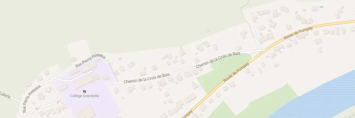 Plan du 23 Che de la Croix de Bois à Liverdun