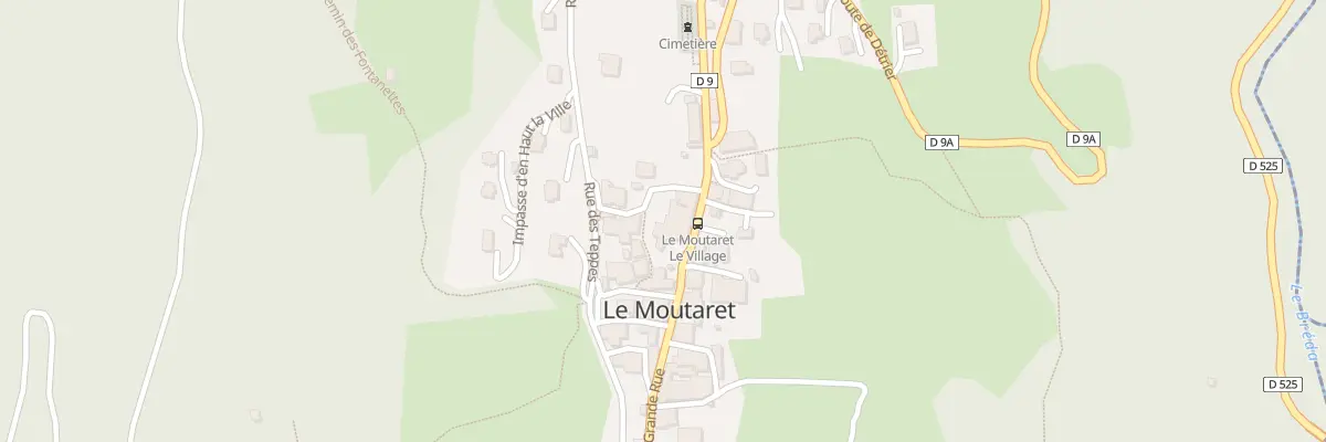 Plan du 3 Rle au Lavilla au Moutaret