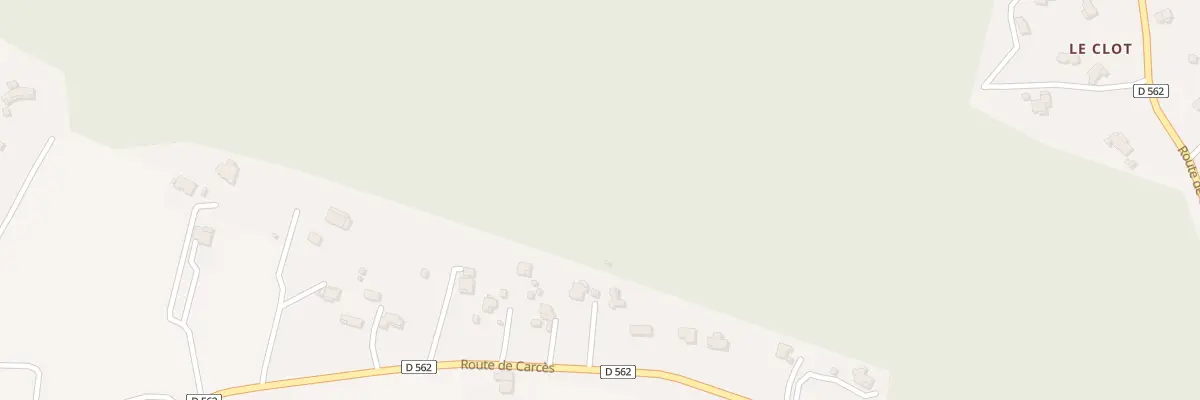 Plan du 1373 Rte de Carcès au Val