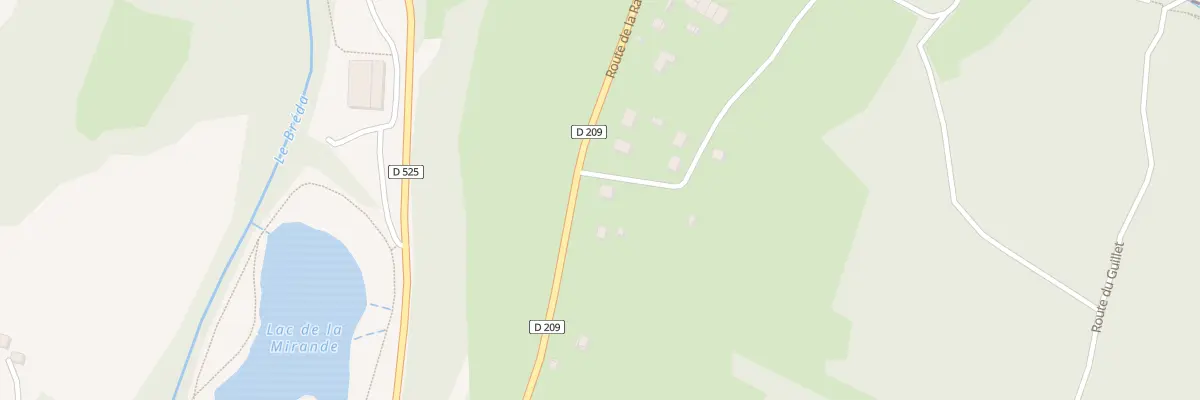 Plan du 2 Che de la Pierre Tombante à Allevard