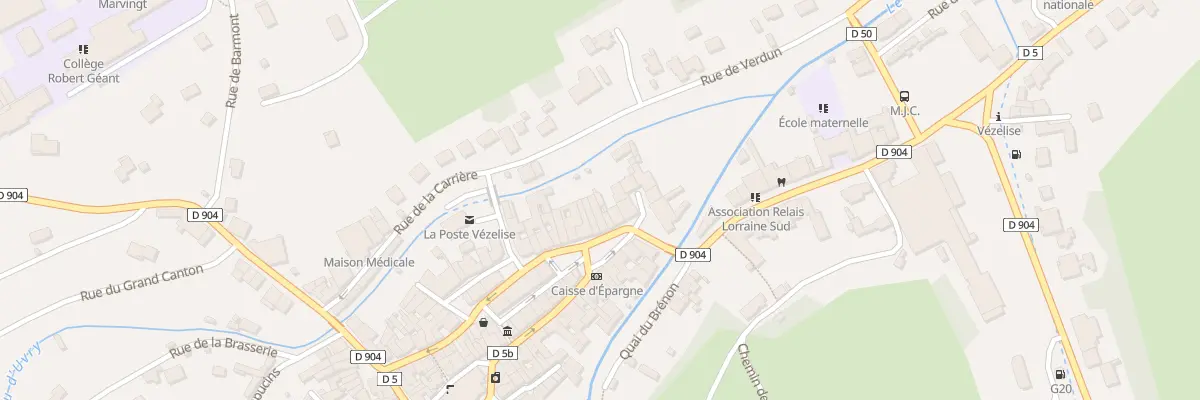 Plan du 15B Pl de l’Hotel de Ville à Vézelise