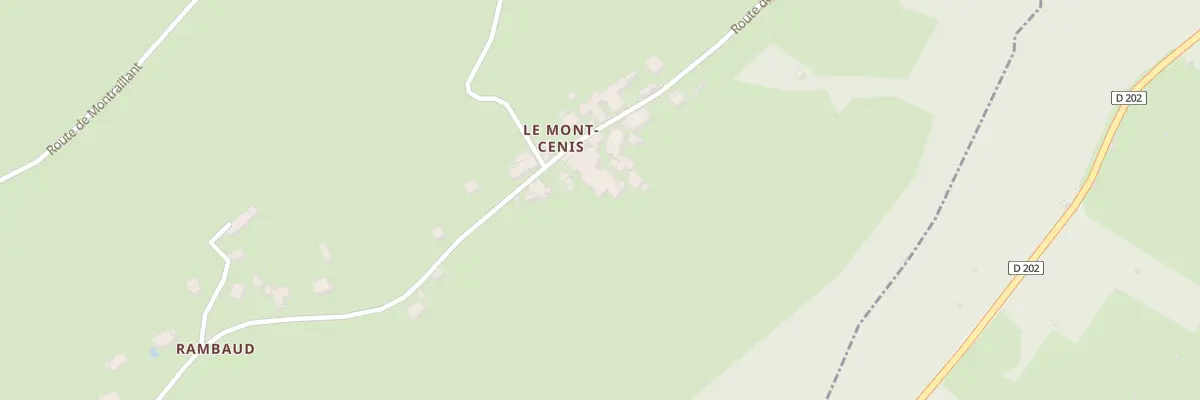 Plan du 790 Rue du Mont Cenis à La Chapelle-Blanche