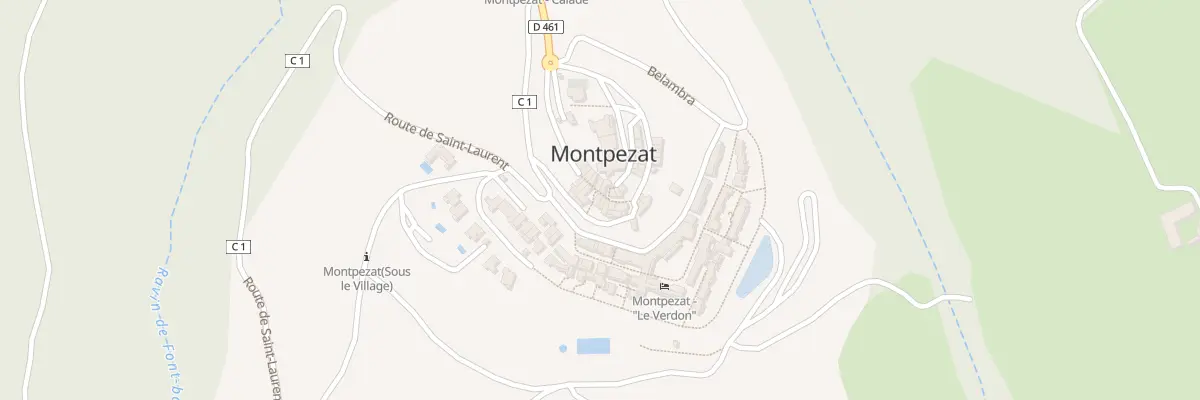 Plan du 18 Le Village à Montagnac-Montpezat