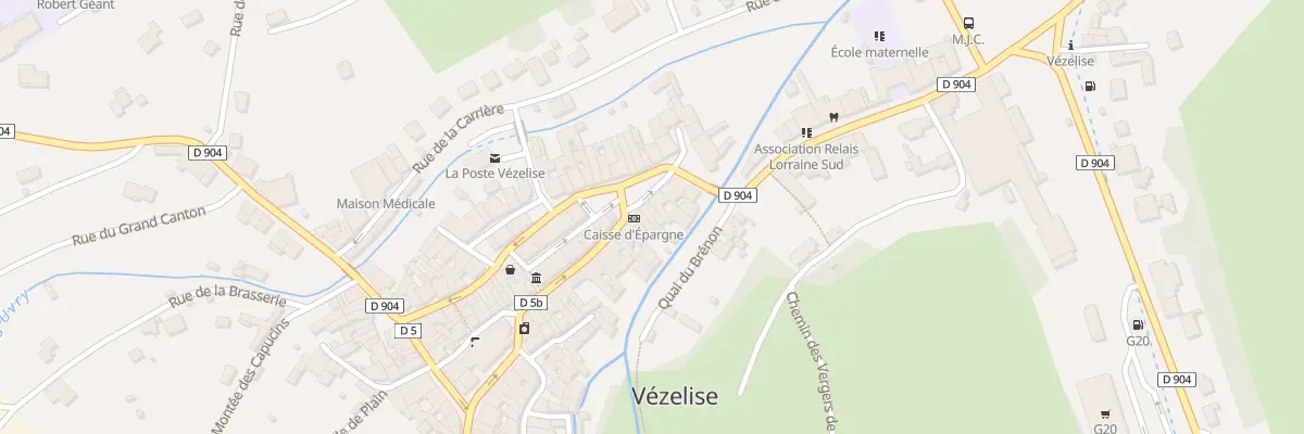 Plan du 6 Pl de l’Hotel de Ville à Vézelise