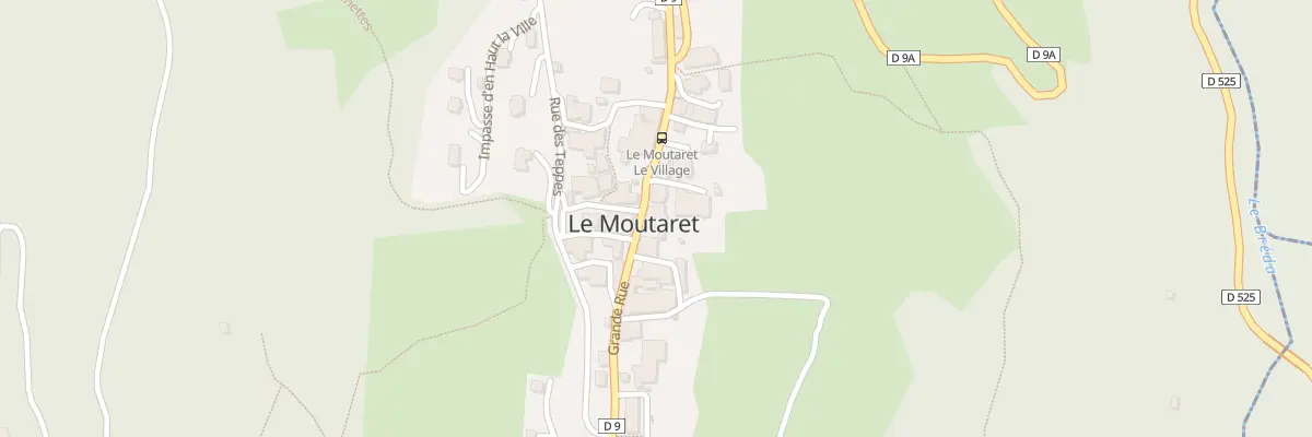 Plan du 30 Grande Rue au Moutaret