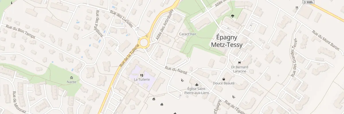 Plan du 122 Rue du Nanté à Epagny Metz-Tessy