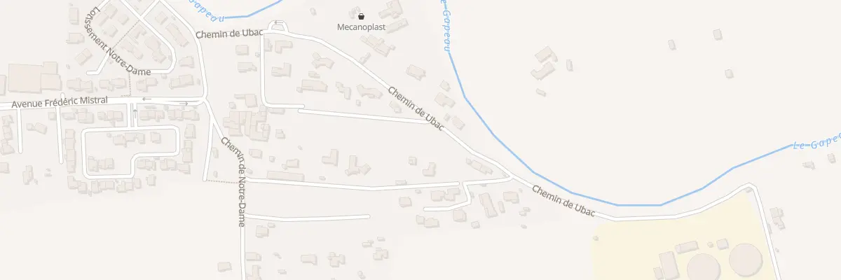 Plan du 21 Imp du Bosquet à La Crau