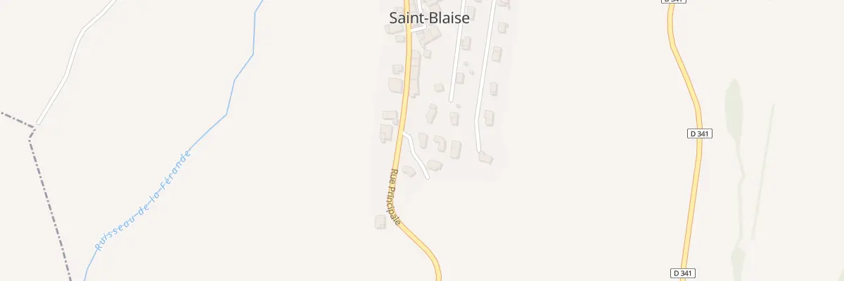 Plan du 481 Rue principale à Saint-Blaise