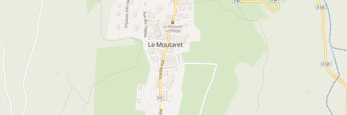 Plan du 5037 Le Village au Moutaret