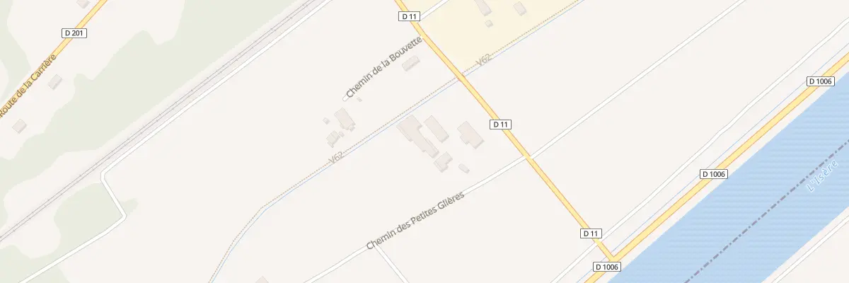 Plan du 58 Che des Petites Glières à Cruet