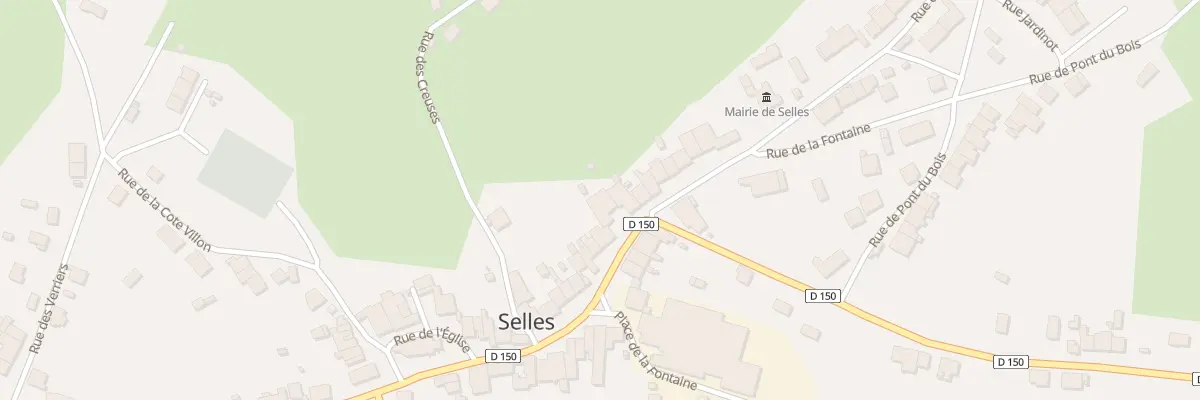 Plan du 27 Rue de la Forge à Selles