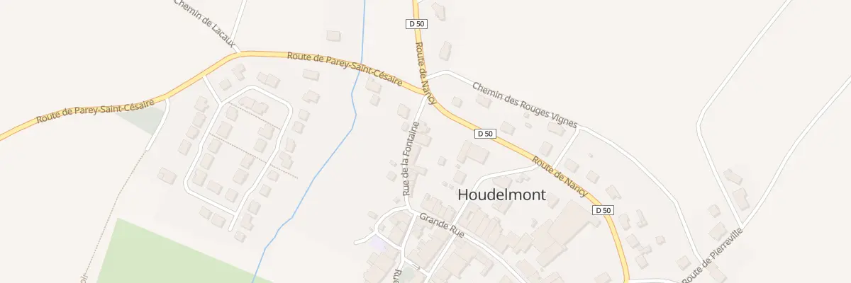 Plan du 10 Rue de la Fontaine à Houdelmont