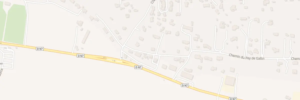 Plan du 73 Che Le Pey de Gallin à Brignoles