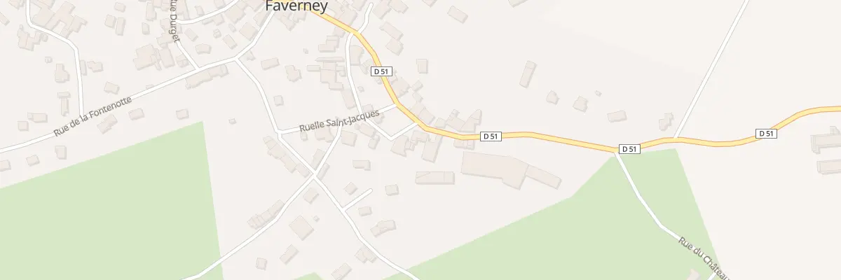 Plan du 26 Gr Grande Rue à Fleurey-lès-Faverney
