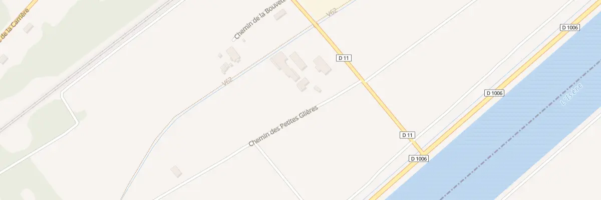 Plan du 64 Che des Petites Glières à Cruet