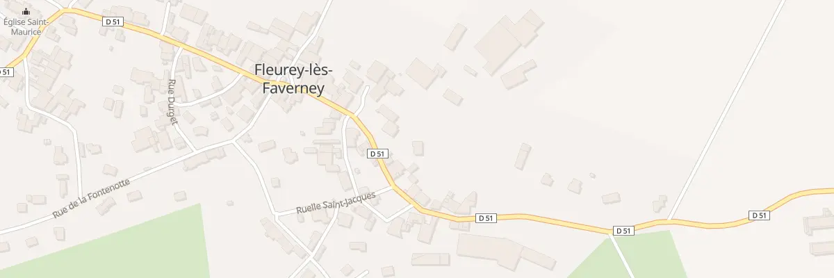 Plan du 27 Gr Grande Rue à Fleurey-lès-Faverney