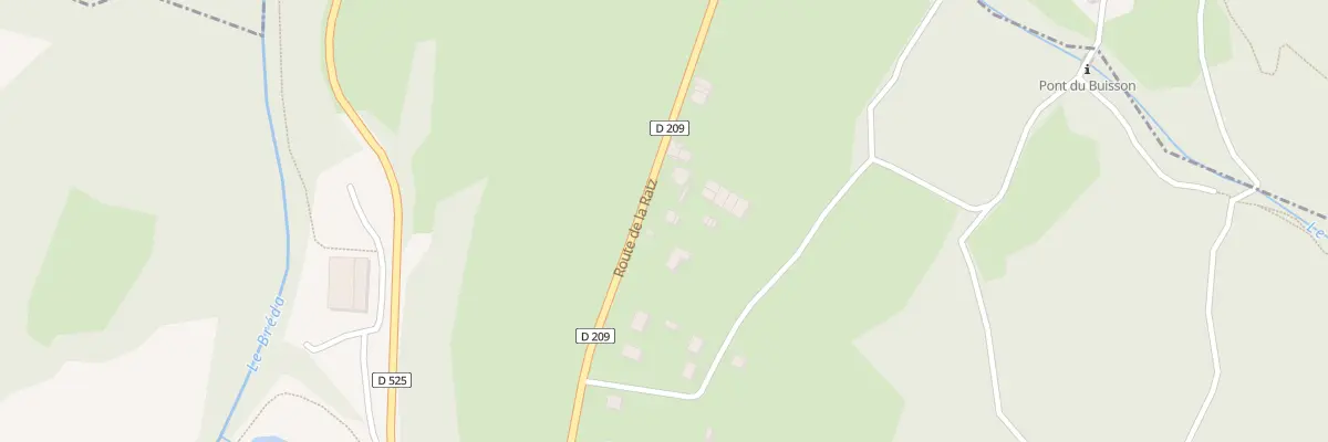 Plan du 68 Rte de la Ratz à Allevard