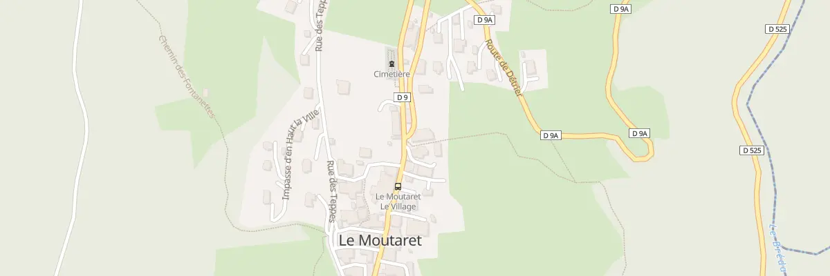 Plan du 5066 Le Village au Moutaret