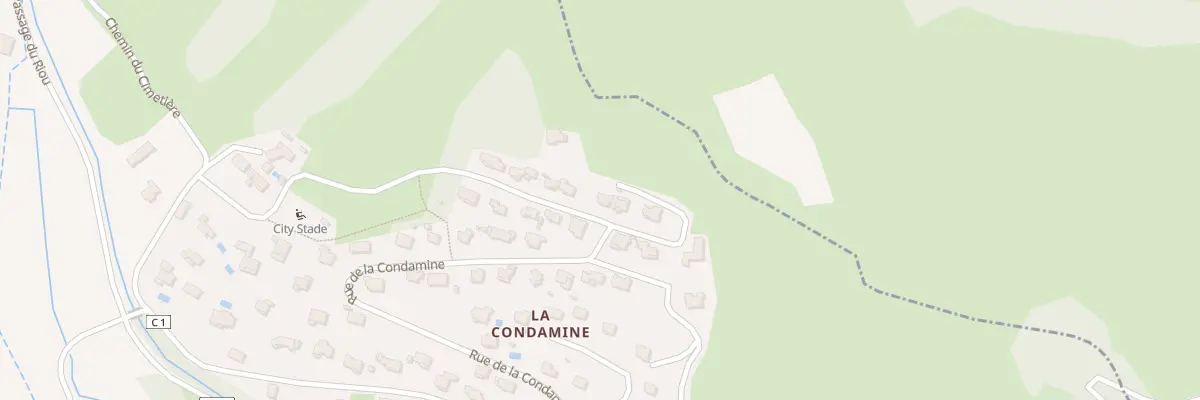Plan du 5038 La Condamine à Mirabeau