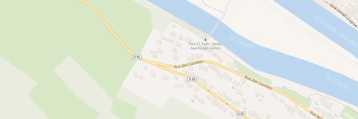 Plan du 2 Rue de Champagne à Pont-Saint-Vincent