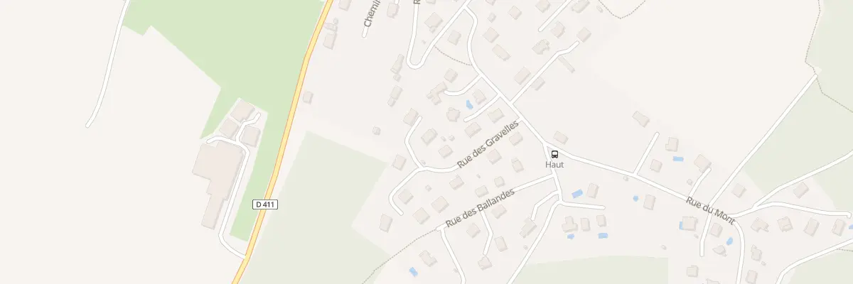 Plan du 6A Rue des Gravelles à Chalèze