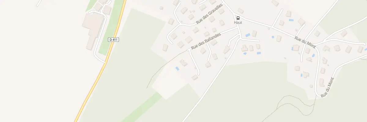 Plan du 11 Rue des Ballandes à Chalèze
