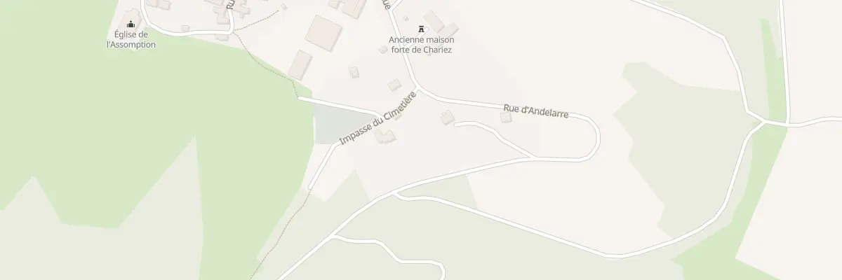 Plan du 3 Imp du Cimetiere à Chariez