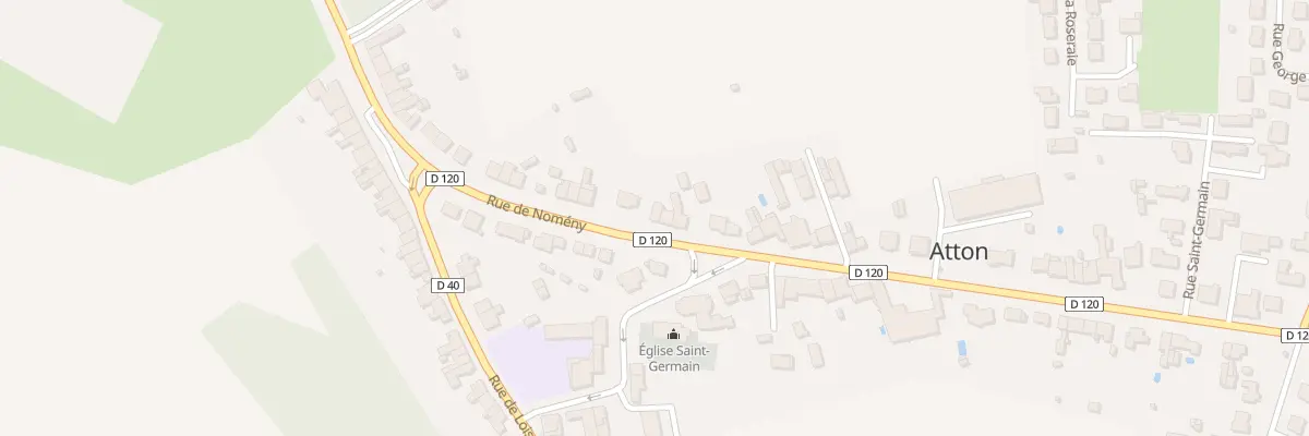 Plan du 37 Rue de Nomeny à Atton