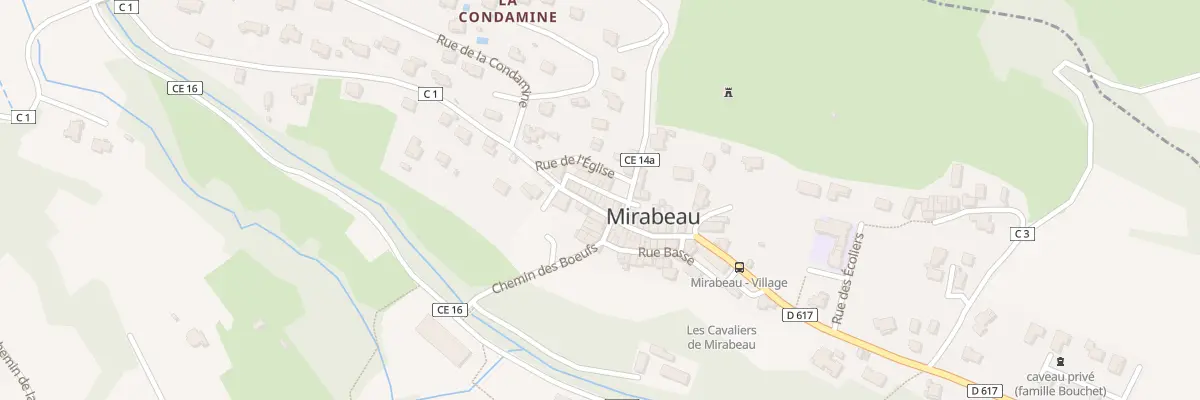 Plan du 5089 Le Village à Mirabeau