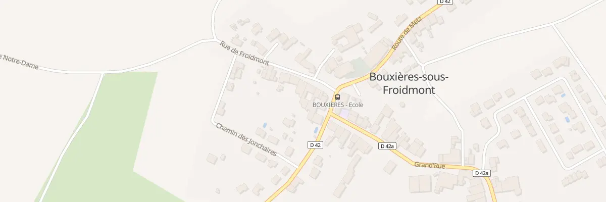 Plan du 1B Rue du Froidmont à Bouxières-sous-Froidmont