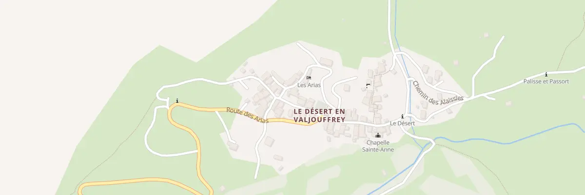 Plan du 54 Chem des Rabourds à Valjouffrey