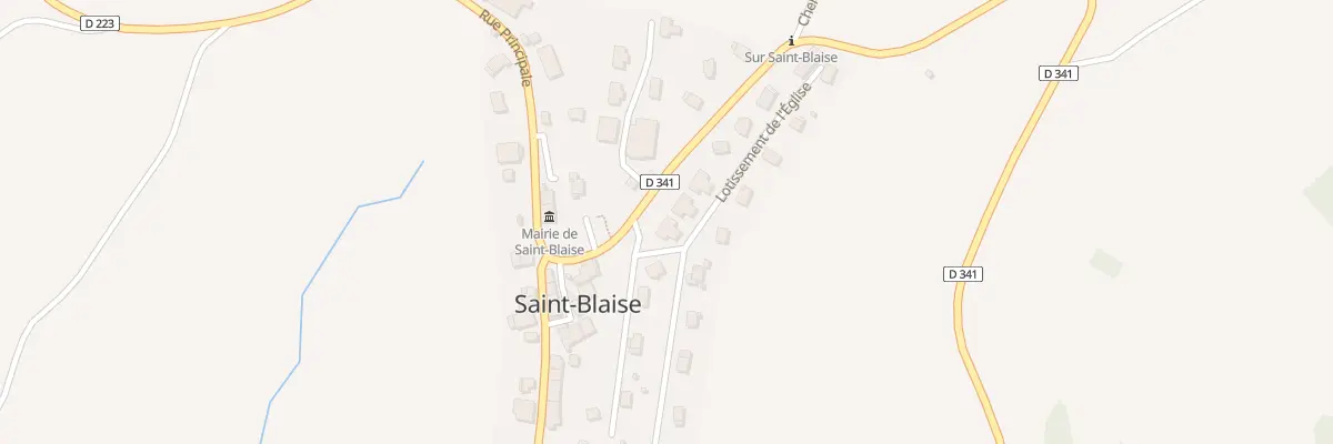 Plan du 25 Lot l’Église Vieille à Saint-Blaise