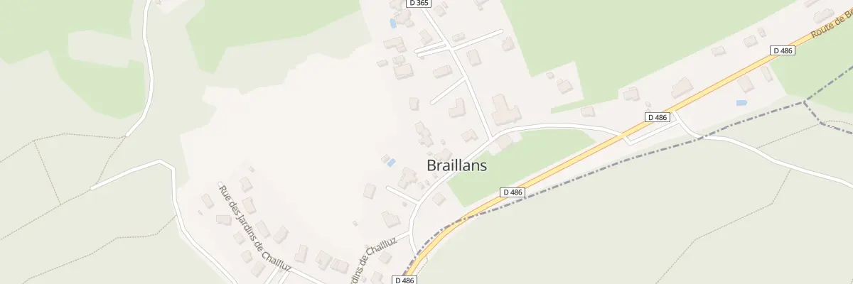 Plan du 3D Rue de la Fontaine à Braillans