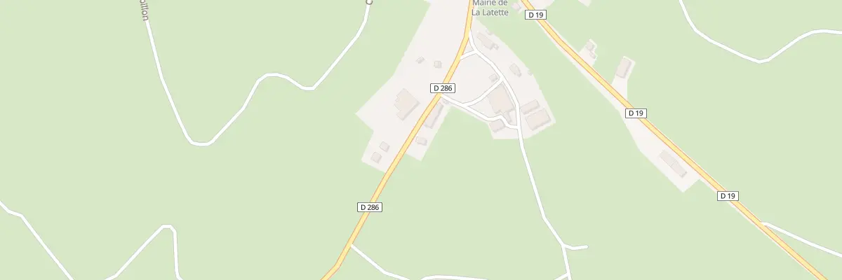 Plan du 5018 Rte de Fraroz à La Latette