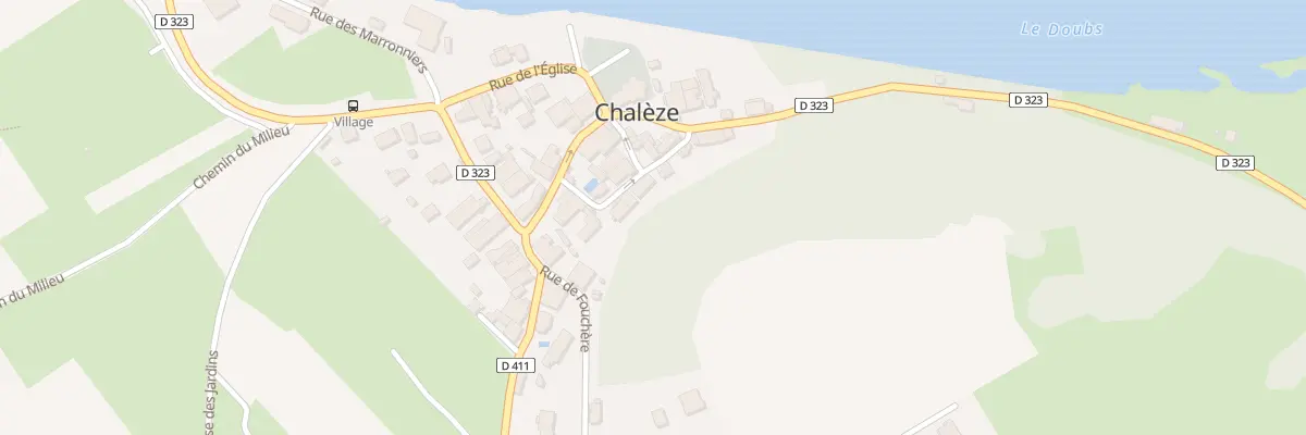 Plan du 10 Rue de l’Aqueduc à Chalèze