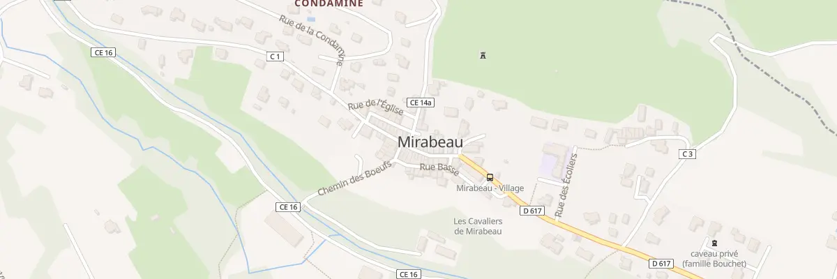 Plan du 5113A Le Village à Mirabeau