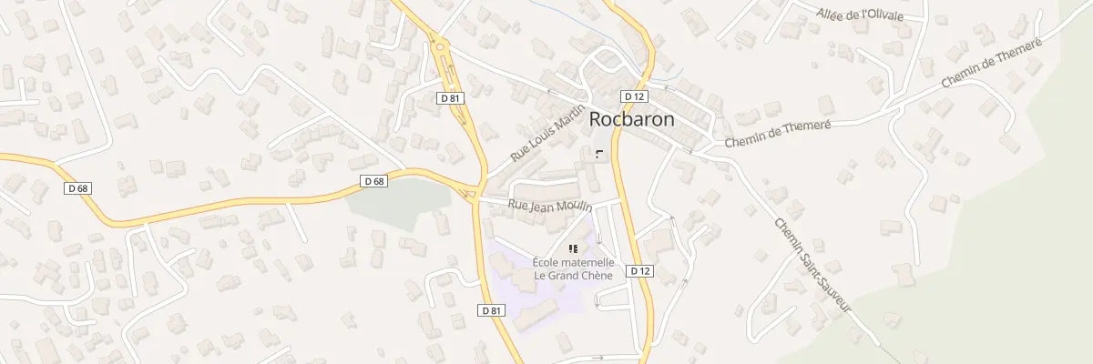 Plan du 99 Rue Louis Martin à Rocbaron