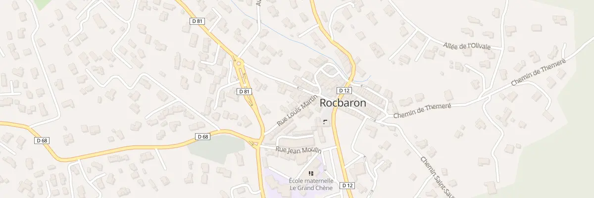 Plan du 22 Rue Louis Martin à Rocbaron