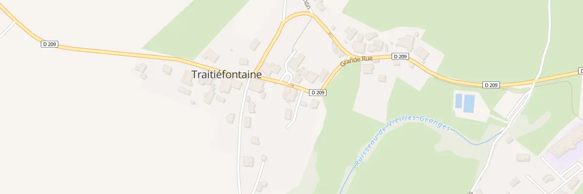 Plan du 2 Imp de la Cote à Traitiéfontaine