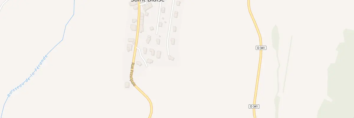 Plan du 173 Lot sur Bondet à Saint-Blaise