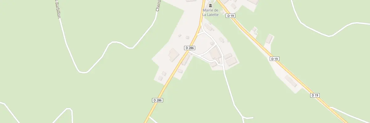 Plan du 9 Rue de la Source à La Latette