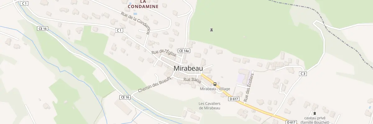 Plan du 5116 Le Village à Mirabeau