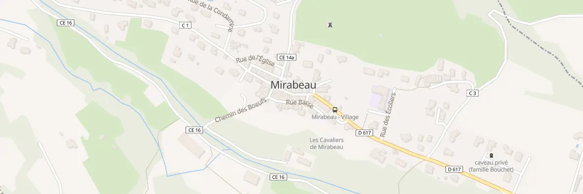 Plan du 7095 Le Village à Mirabeau
