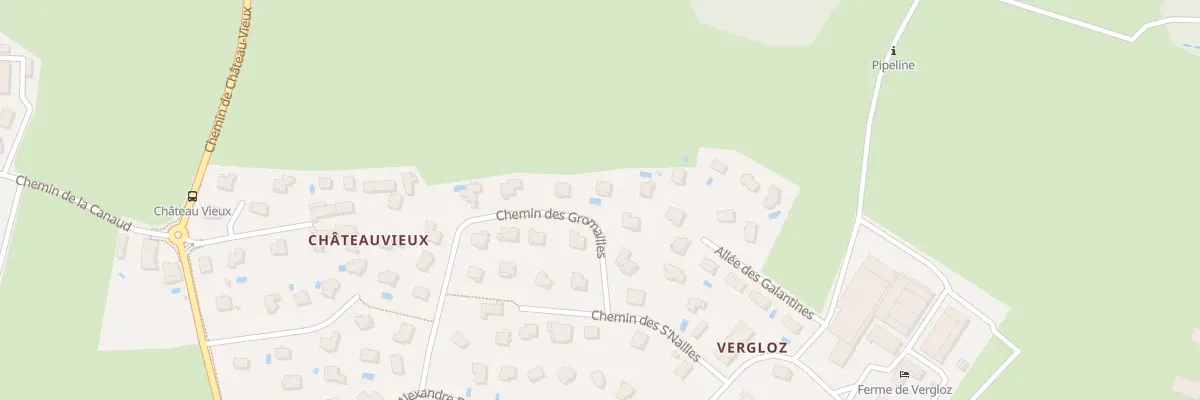Plan du 6 Che des Gromailles à Annecy