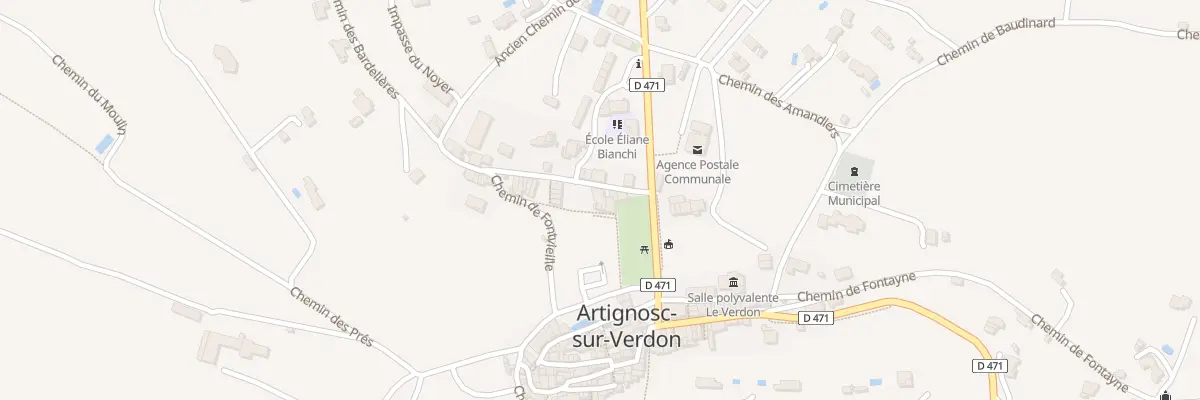 Plan du 5050 Le Grand Jardin à Artignosc-sur-Verdon
