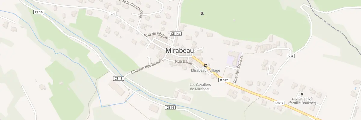 Plan du 5105 Le Village à Mirabeau