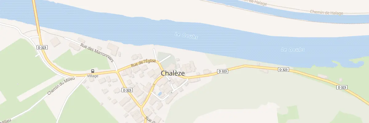 Plan du 19 Gr Grande Rue à Chalèze