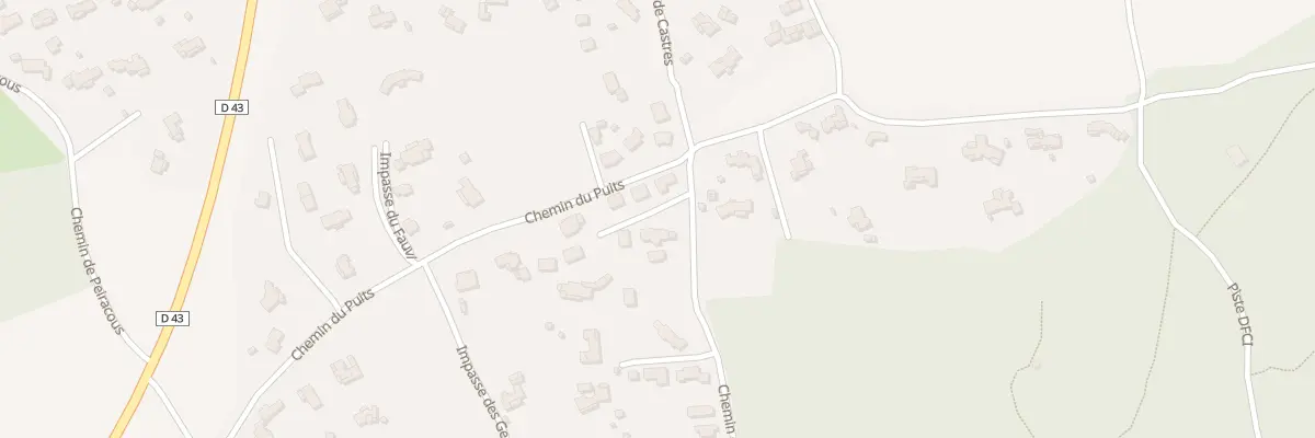 Plan du 5739 Les Deoux à Forcalqueiret