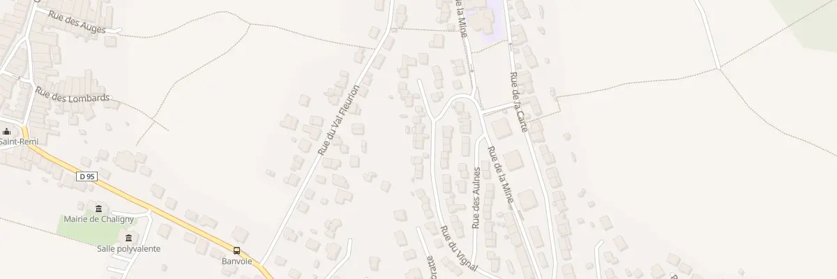 Plan du 27 Rue de Vignal à Chaligny