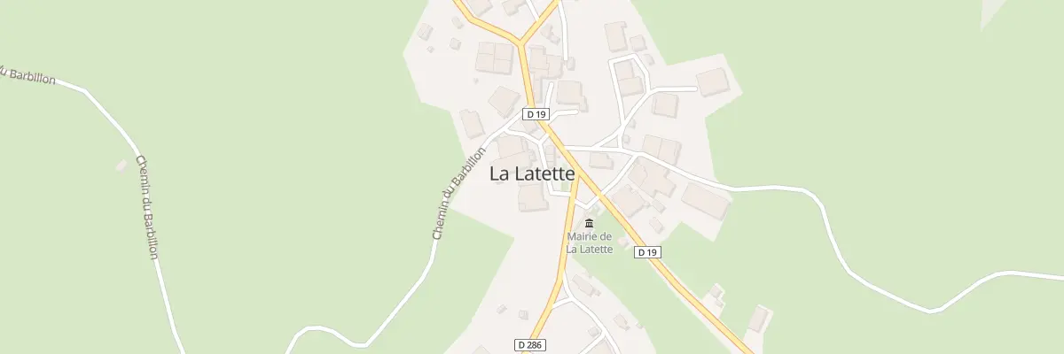 Plan du 4 Rue de la Source à La Latette